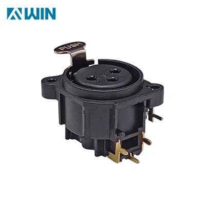 3 PIN Fi 90 degre PCB Mount XLR