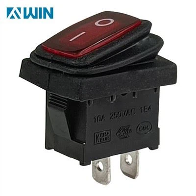Wouj ki ap dirije IP67 Rocker Switch